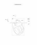 Blower Housing Diagram and Parts List for 294442-0360-01  Briggs and Stratton Engine